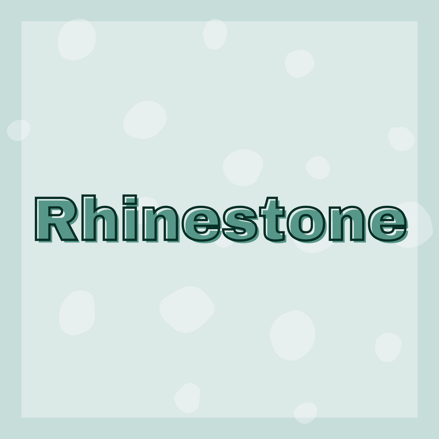 Rhinestoned Products