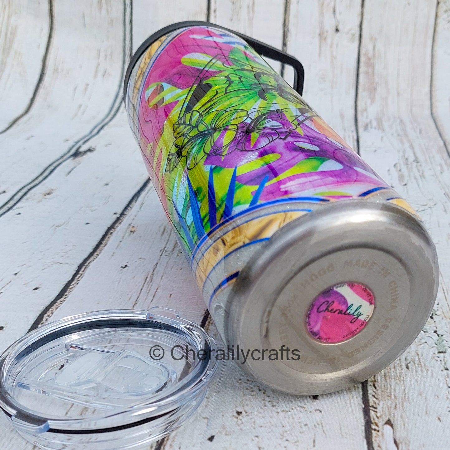 25 oz Duo Tropical Vibes Tumbler