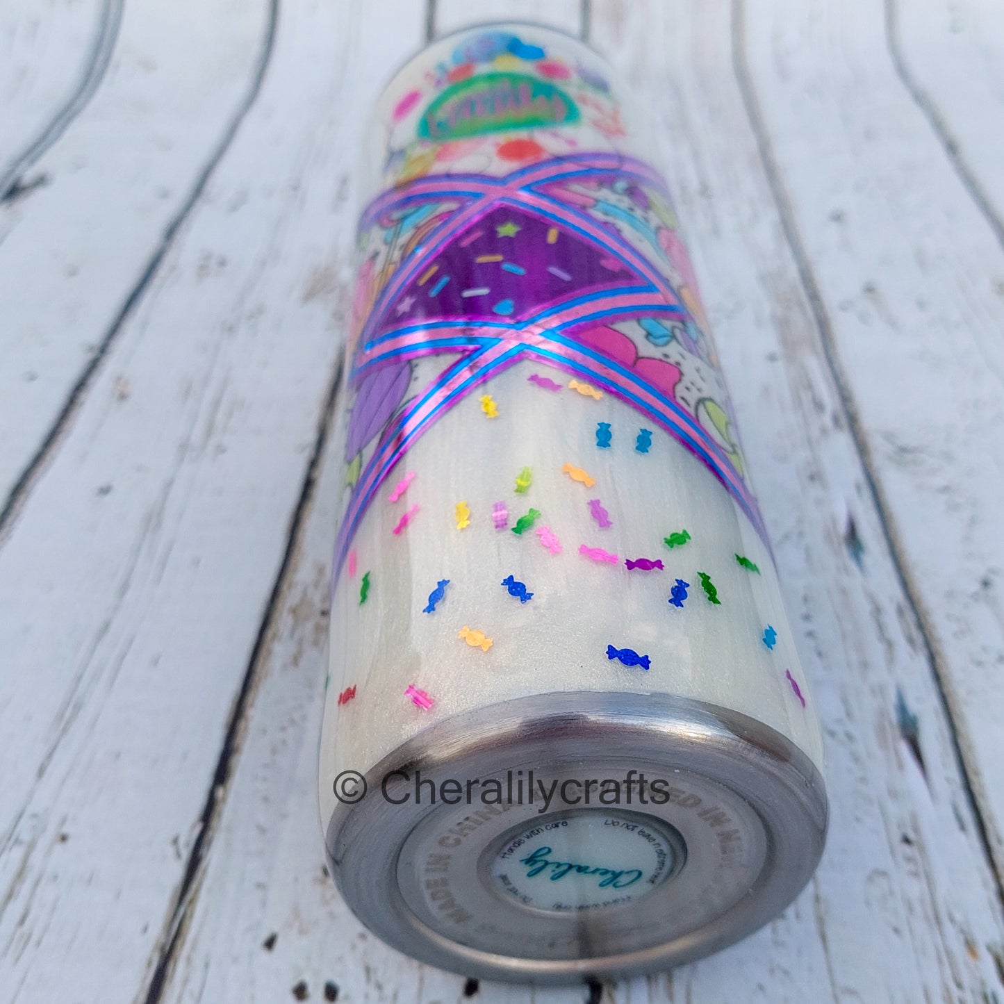 20 oz Skinny I Want Candy Tumbler