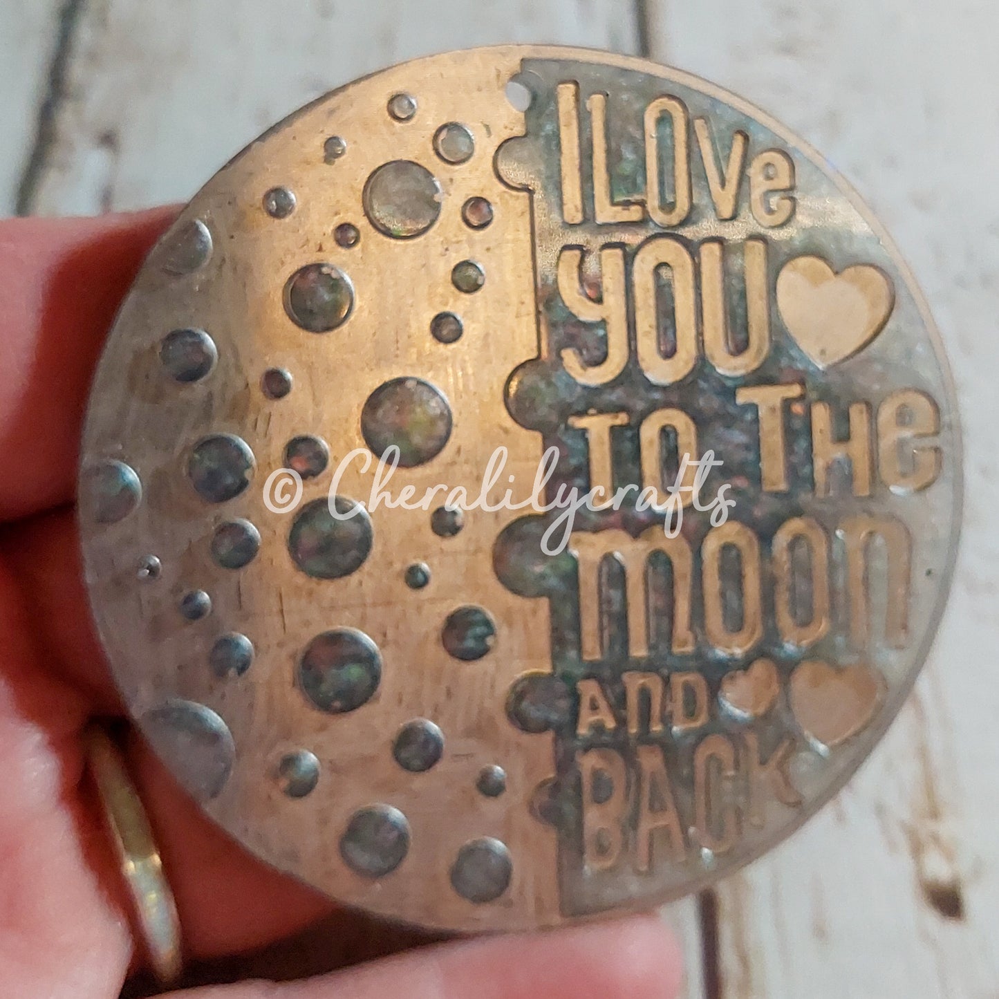 Love you to the Moon Ornament
