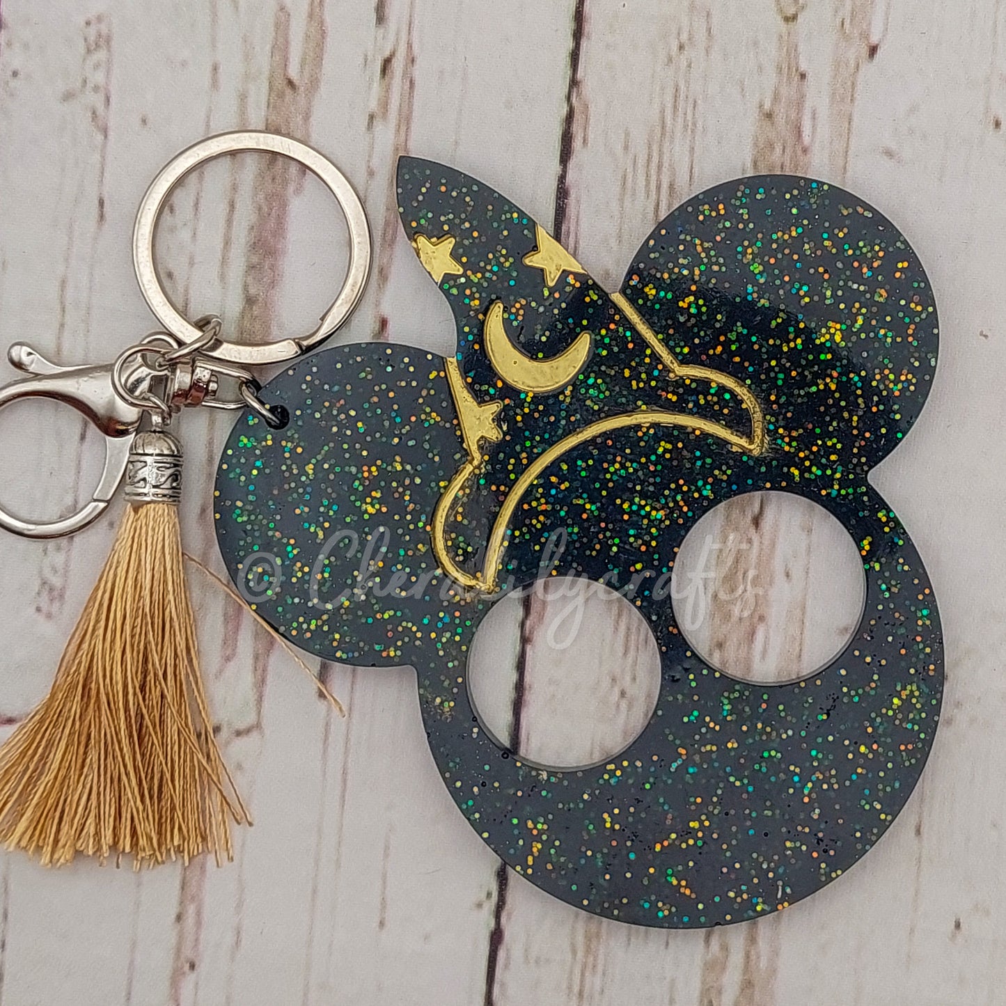 Wizard Mouse Keychain