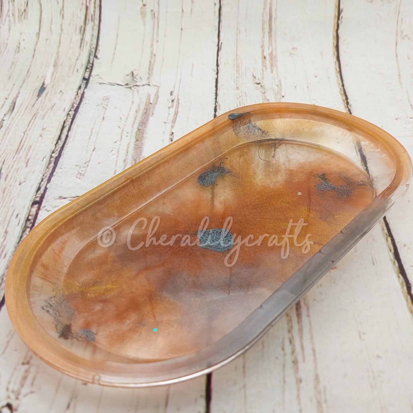 Metallic Trinket Tray