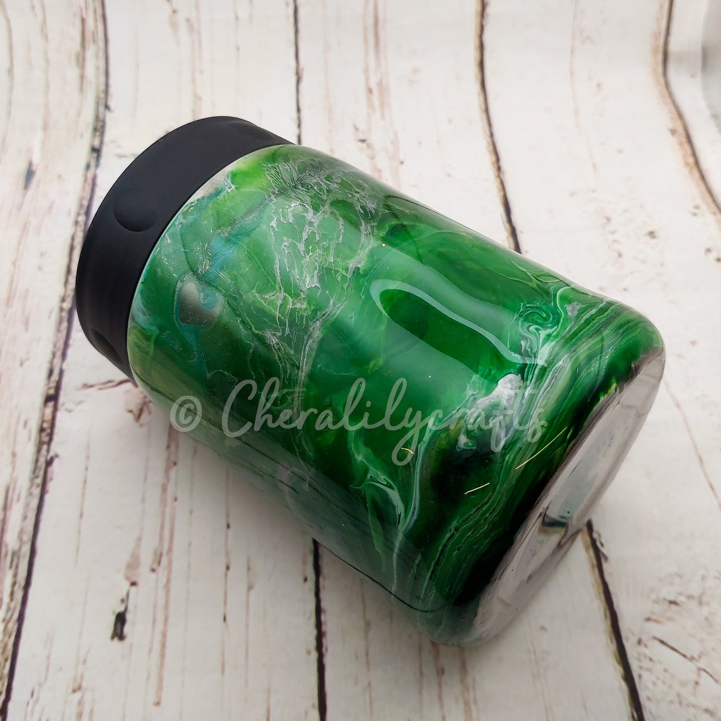 12 oz Green Can Cooler