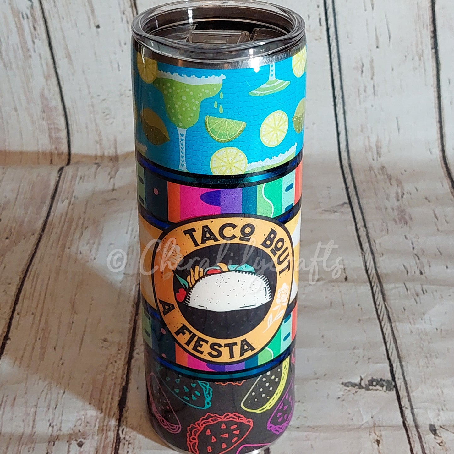 20 oz Skinny Fiesta Tumbler
