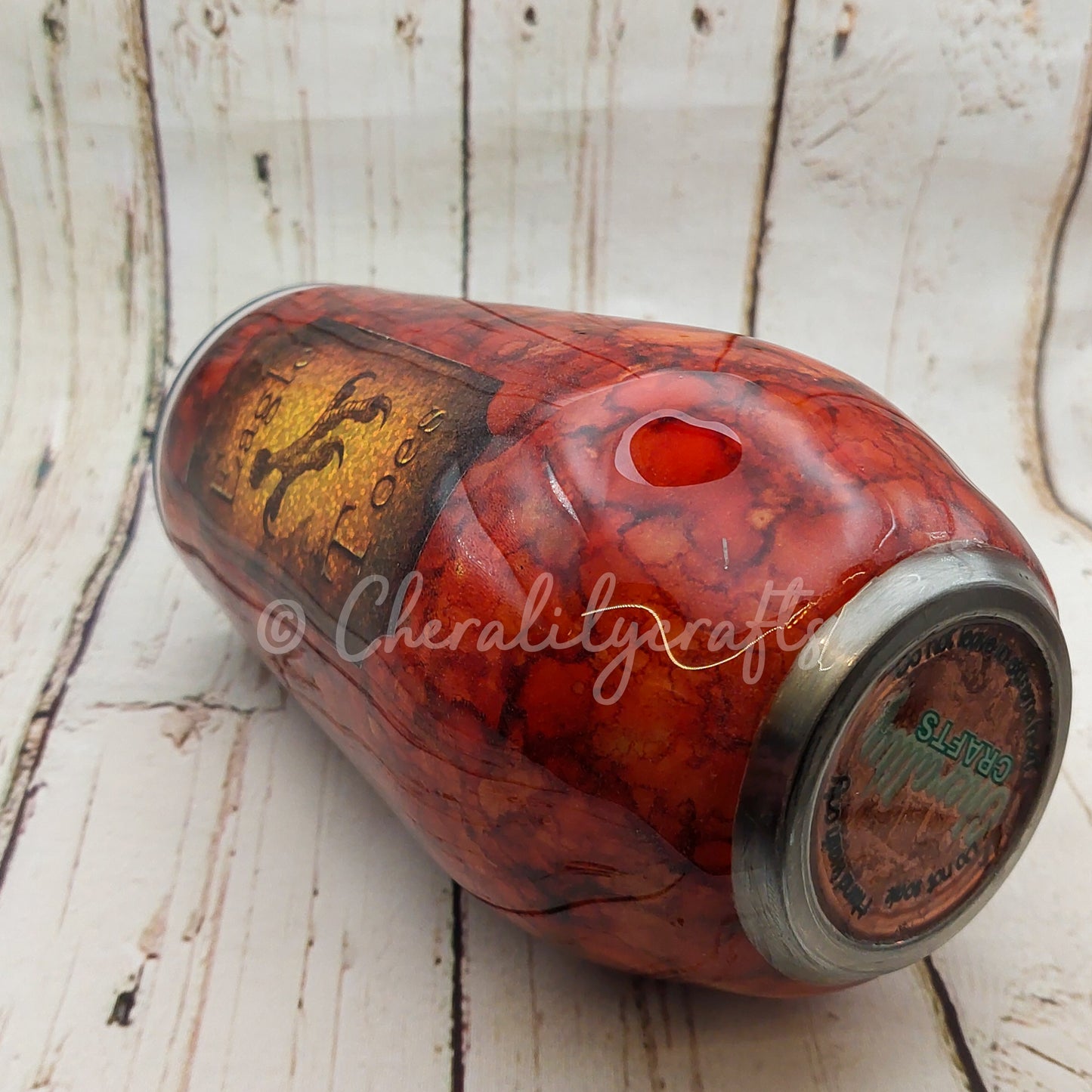 17 oz Eagle Toes Wine Tumbler