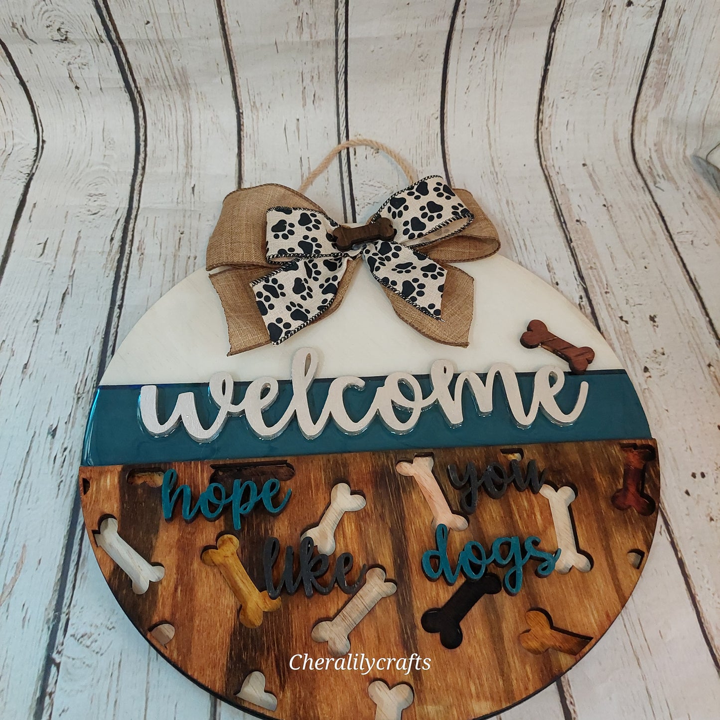 Welcome- Hope you like Dogs Sign