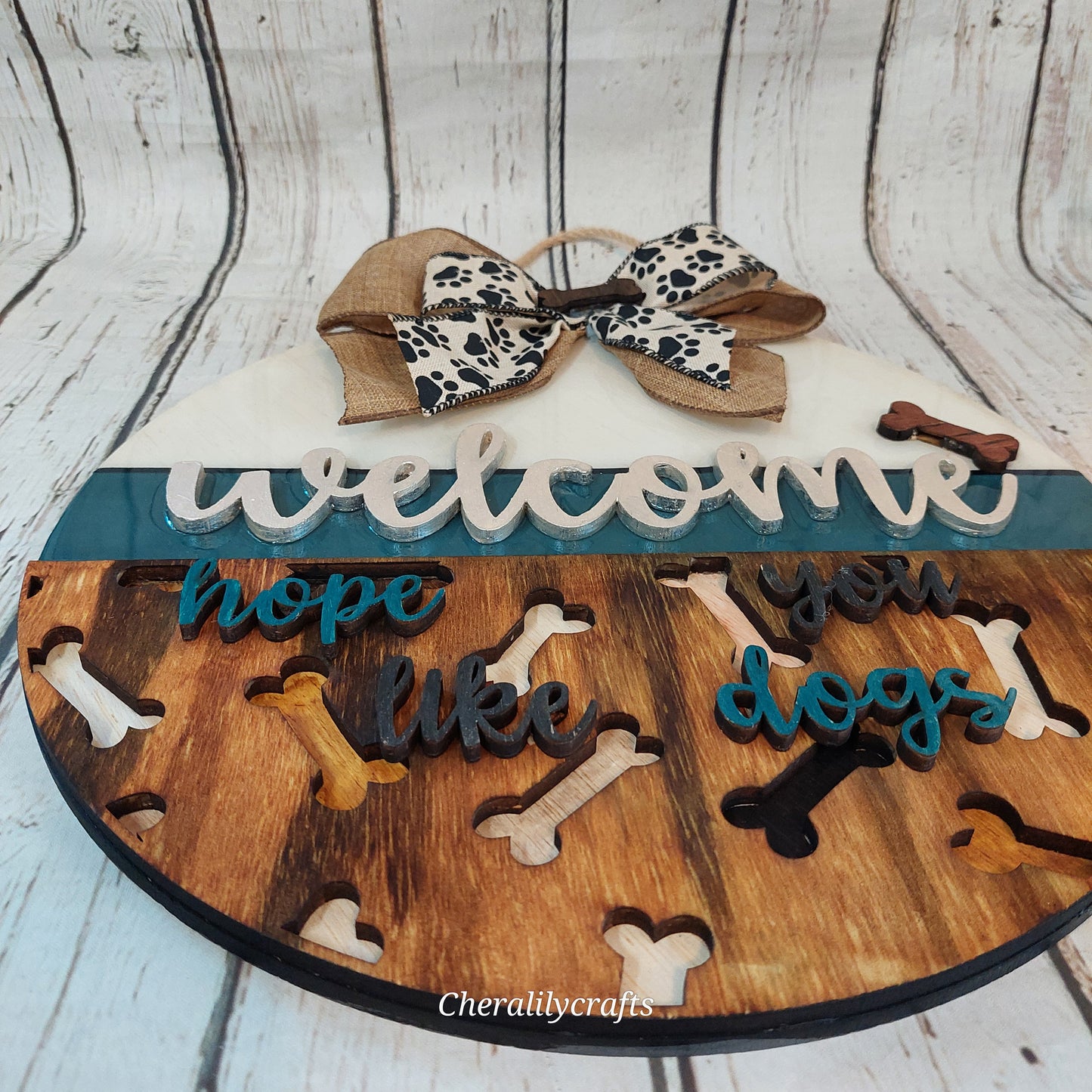 Welcome- Hope you like Dogs Sign