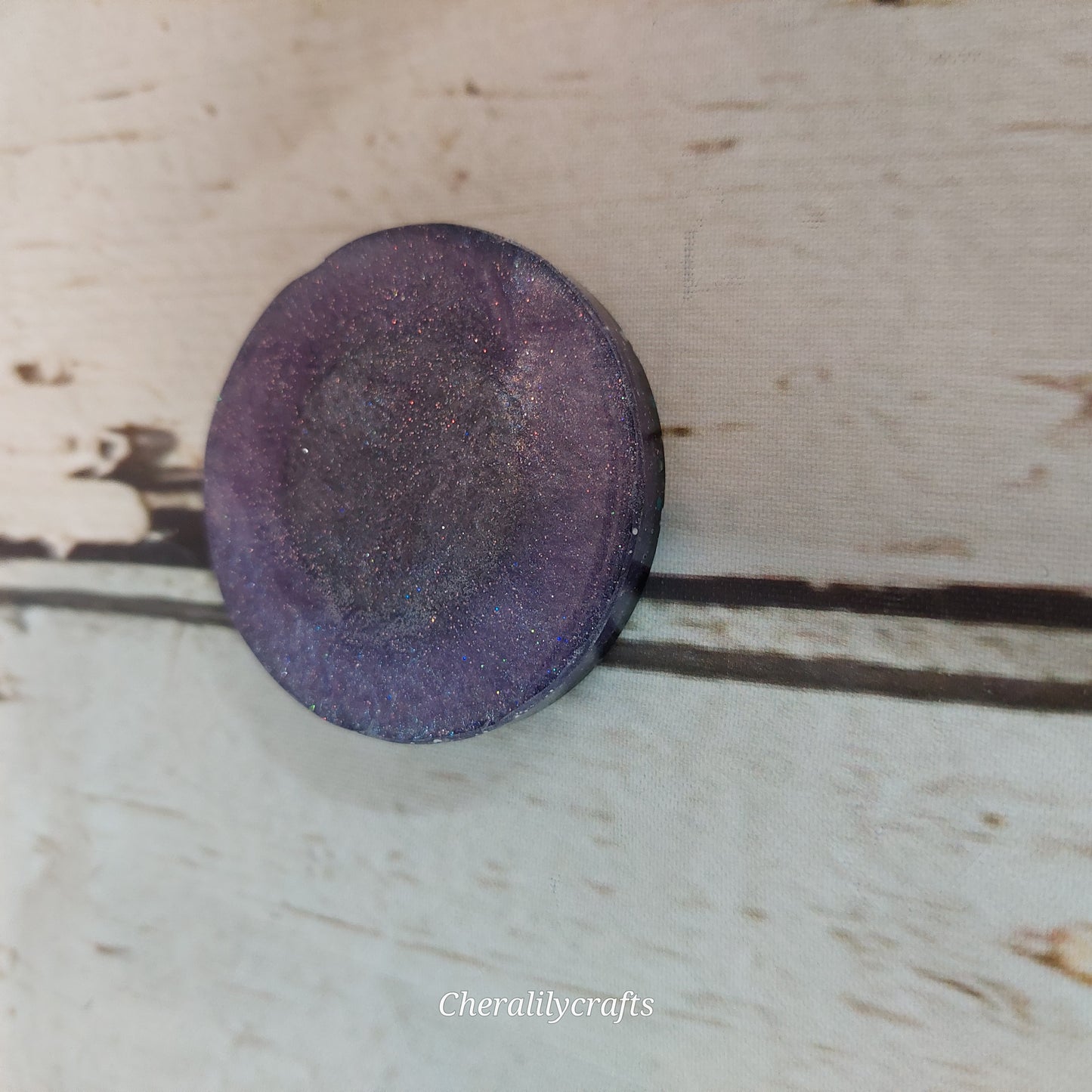 Glitter Eye Epoxy Magnet