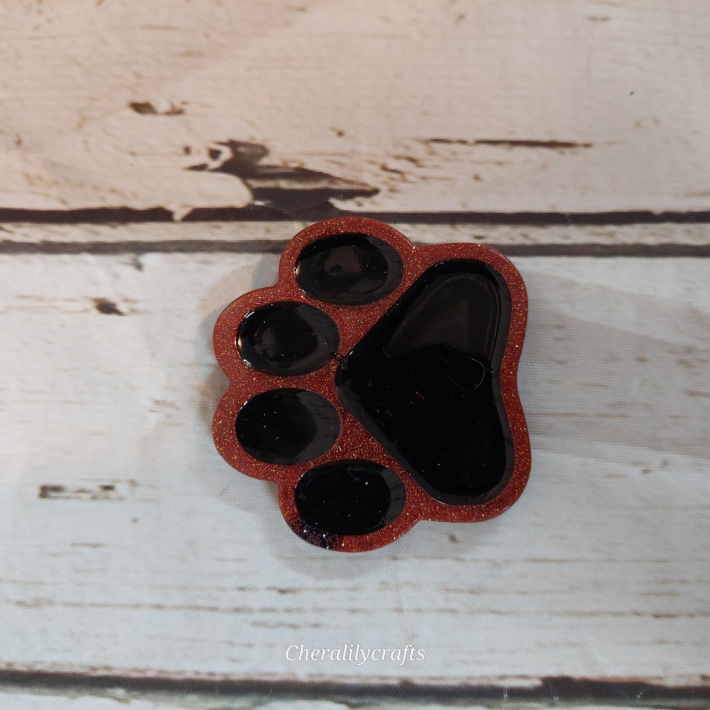 Glitter Paw Magnet