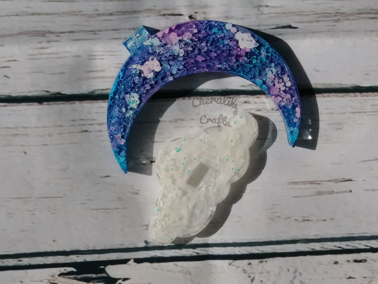 CUSTOM Moon Ring Holder/Decoration