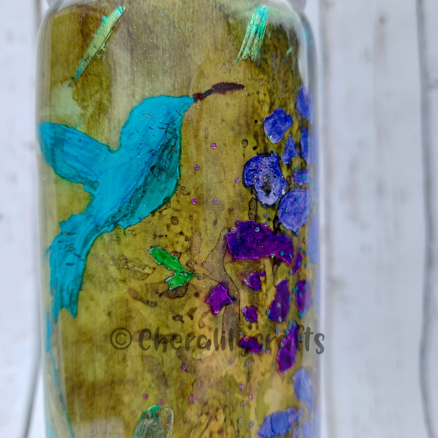 24 oz Hummingbird Waterbottle