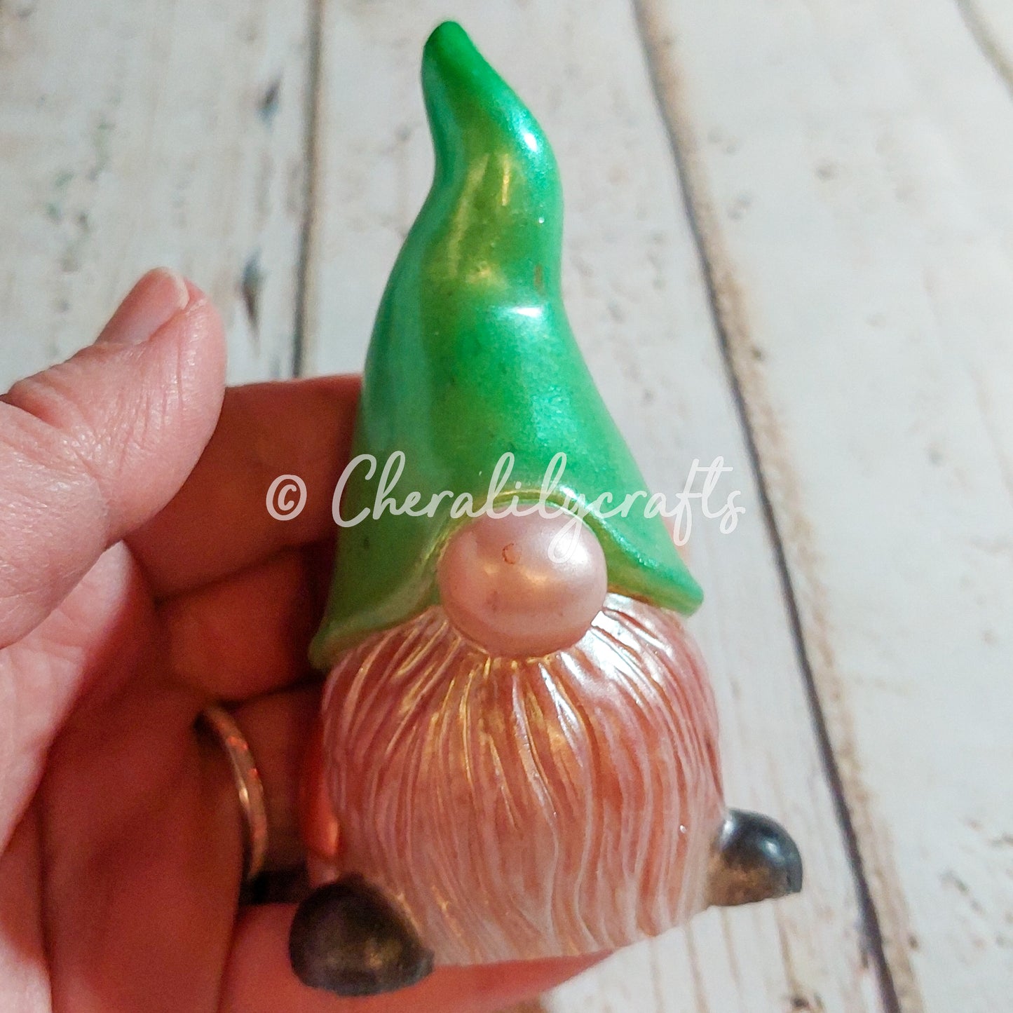 Gnome with Green Hat