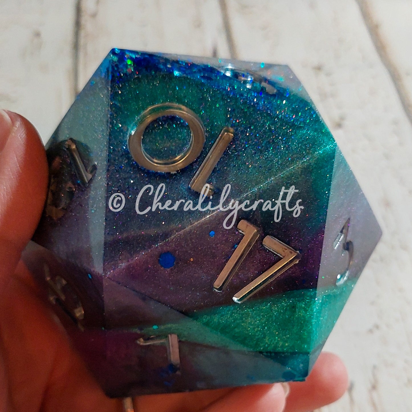 CUSTOM Large D20 Dice