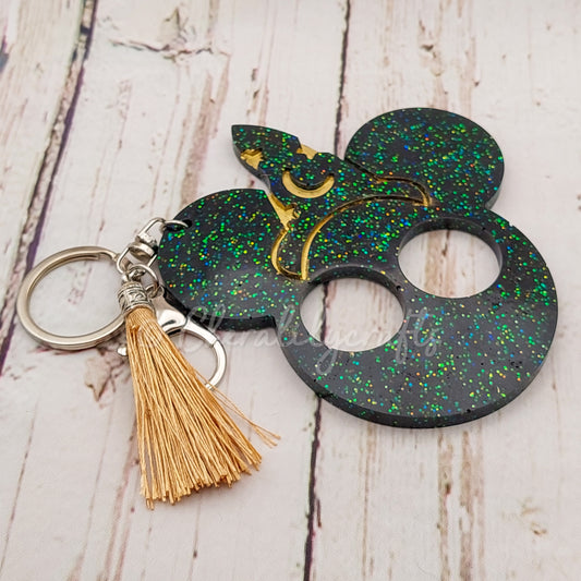Wizard Mouse Keychain