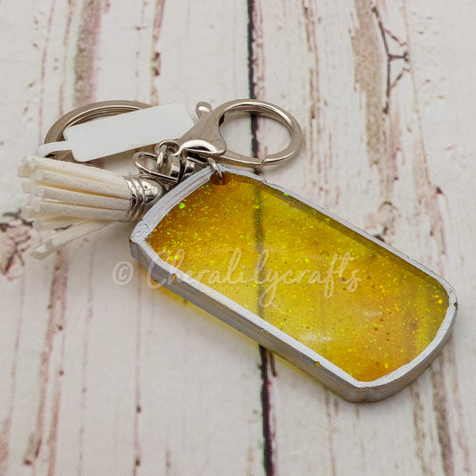 Yellow Can Keychain