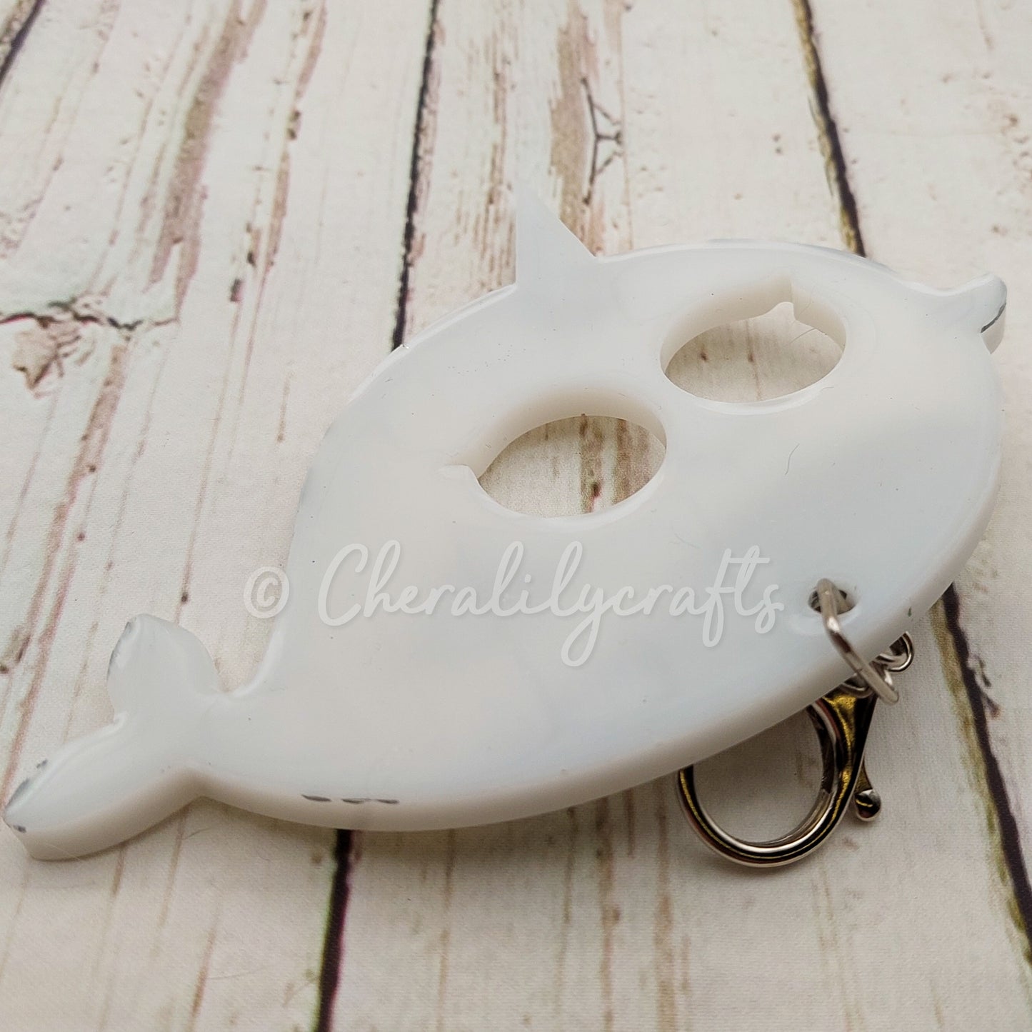 Narwhale Keychain