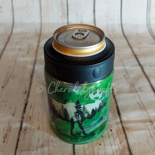 12 oz Green Can Cooler