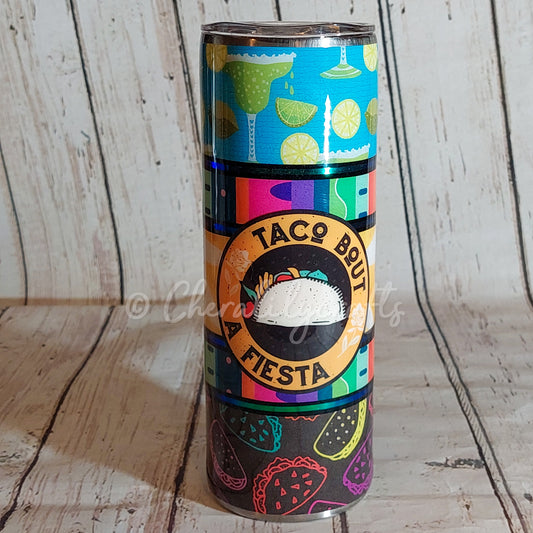 20 oz Skinny Fiesta Tumbler