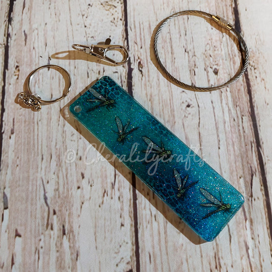 Dragonfly Keychain/ Luggage Tag