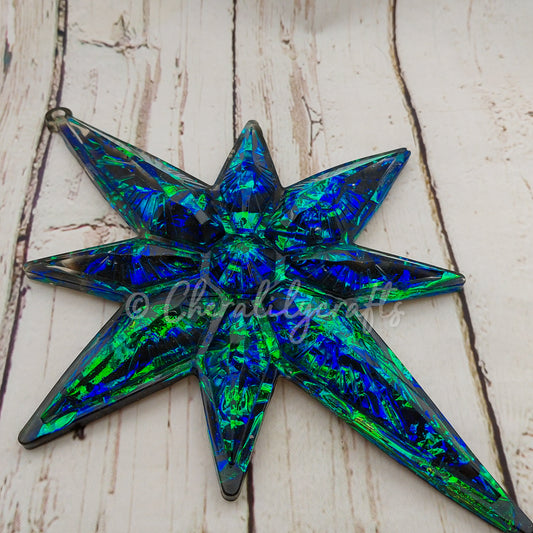 Color Shifting 3d Star