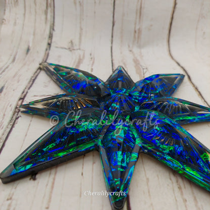 Color Shifting 3d Star