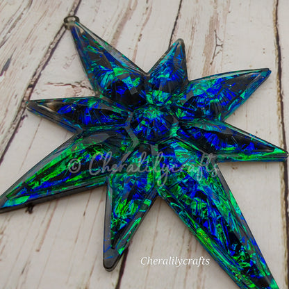 Color Shifting 3d Star