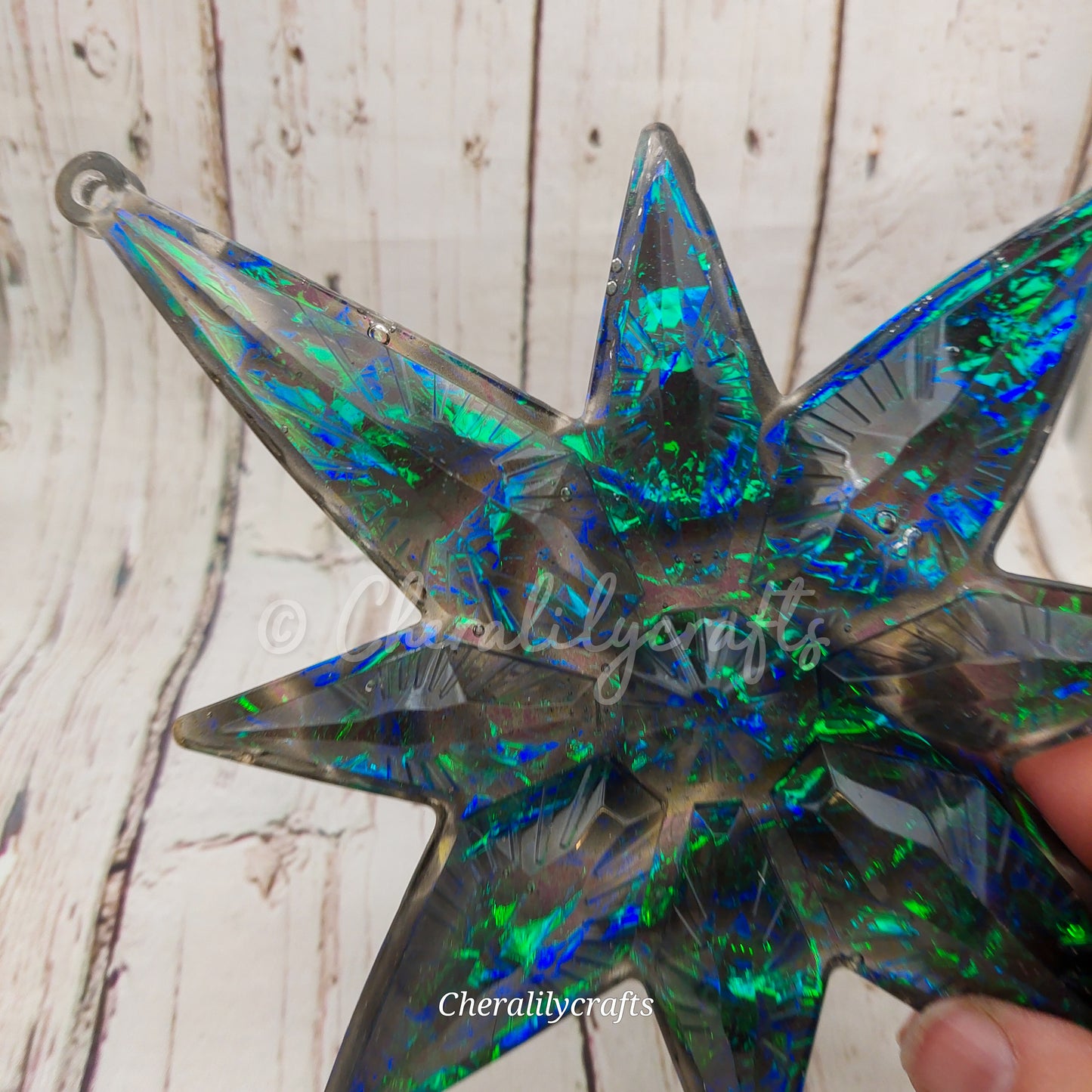 Color Shifting 3d Star