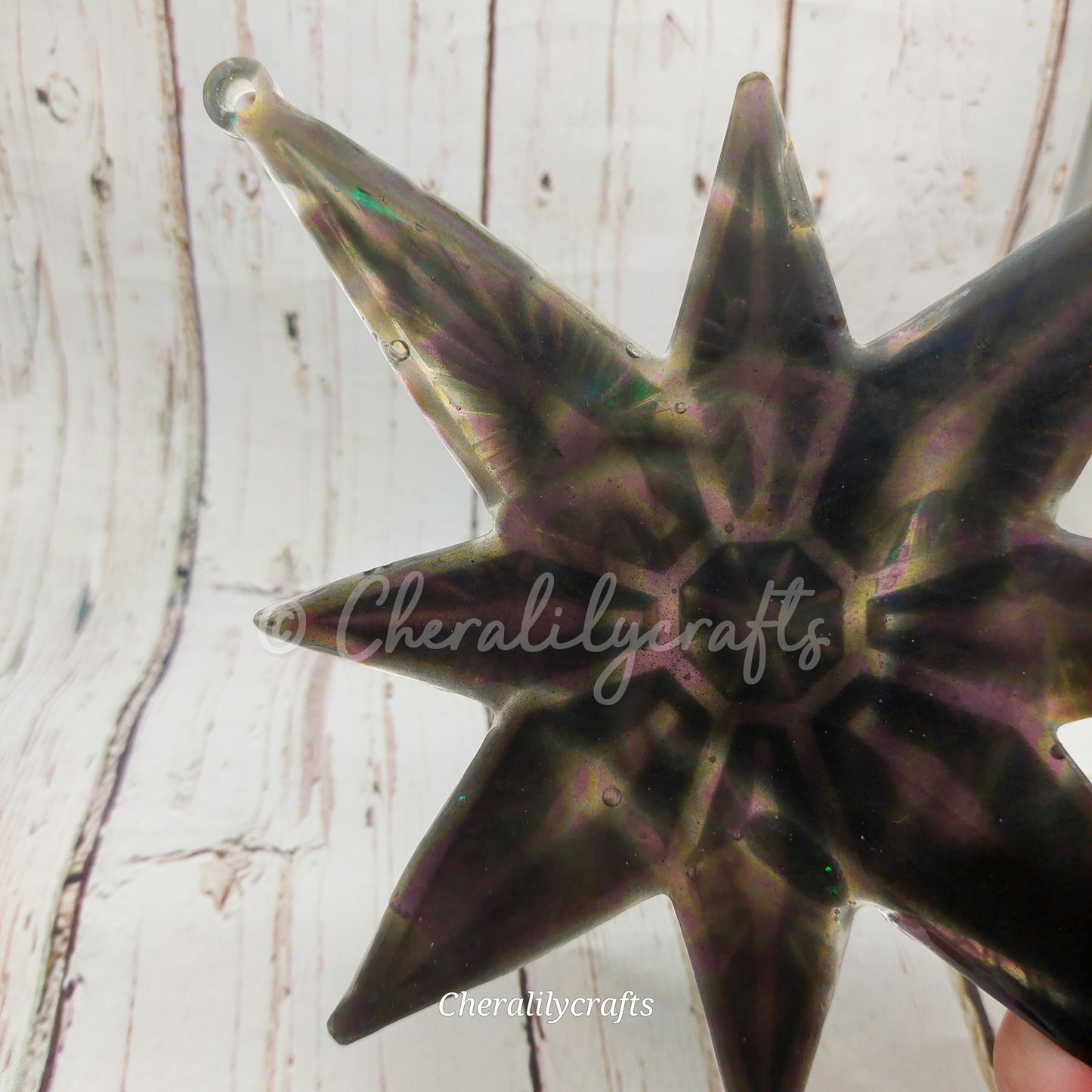 Color Shifting 3d Star