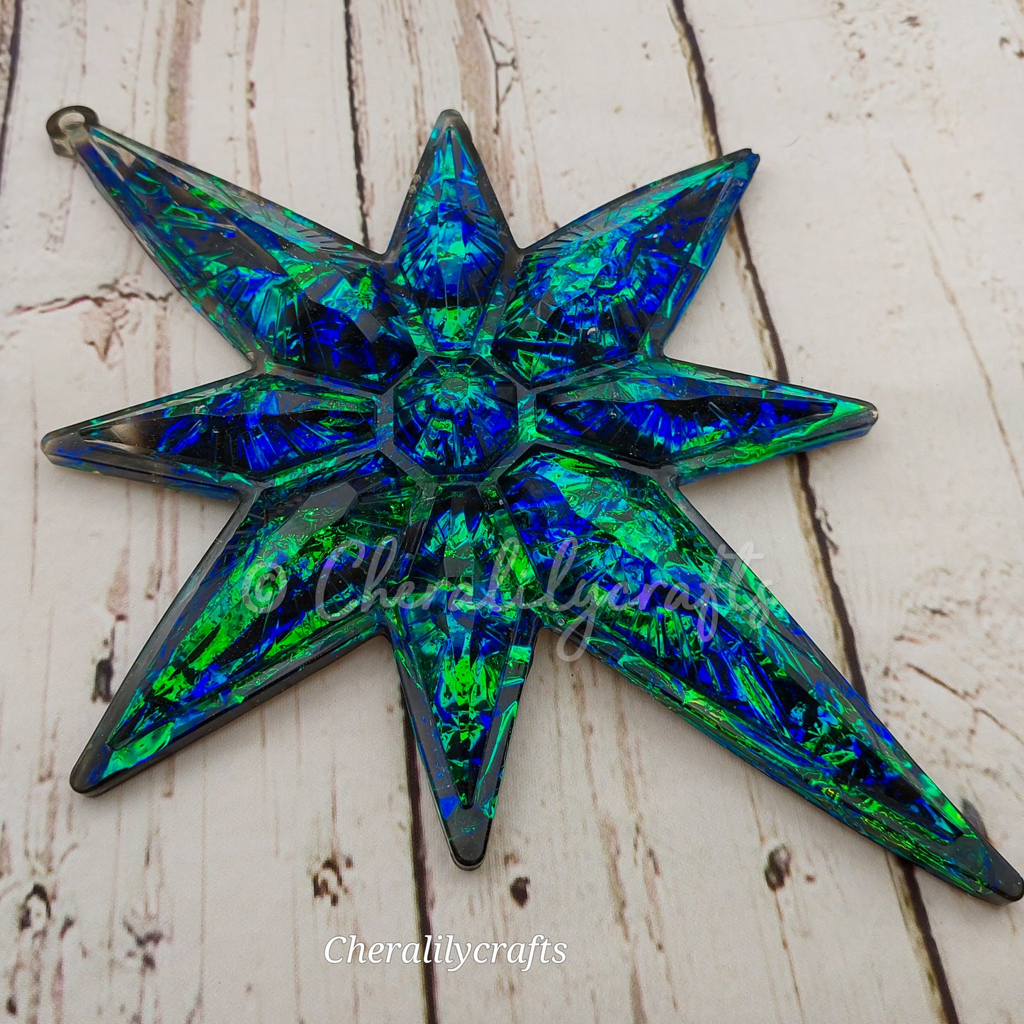 Color Shifting 3d Star