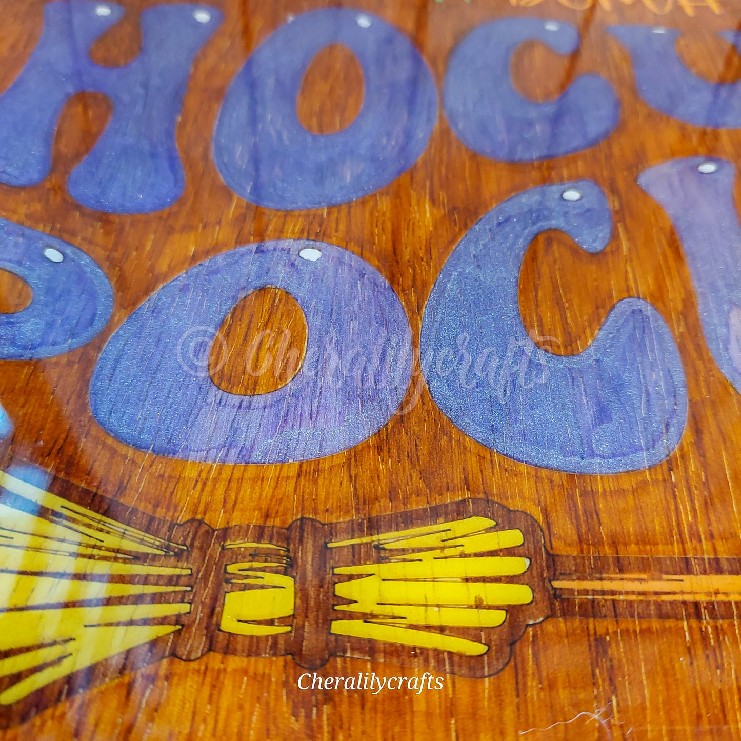 Hocus Pocus Wood/Resin Decor