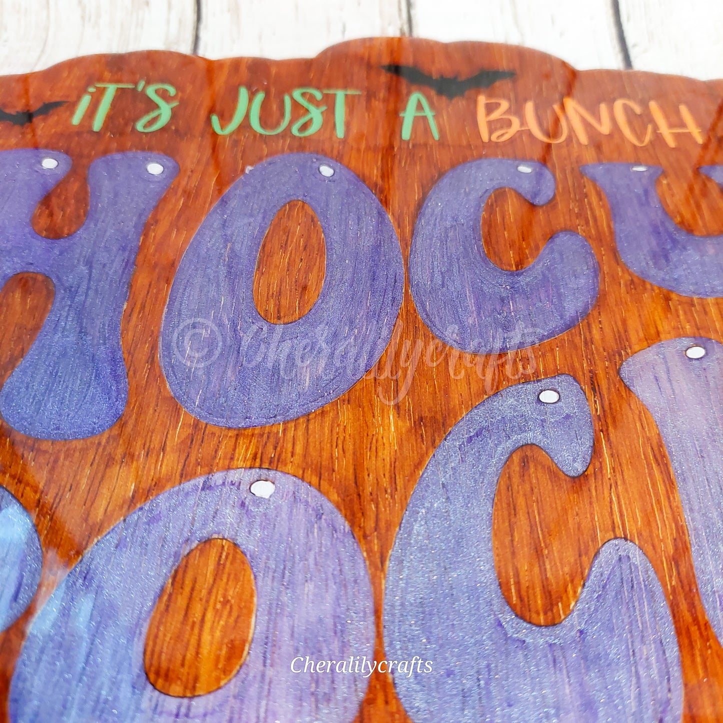 Hocus Pocus Wood/Resin Decor