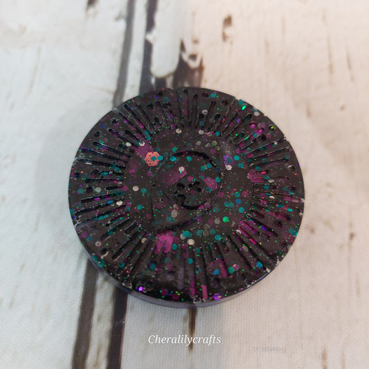 Glitter Eye Epoxy Magnet
