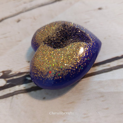 Druzy Heart Magnet