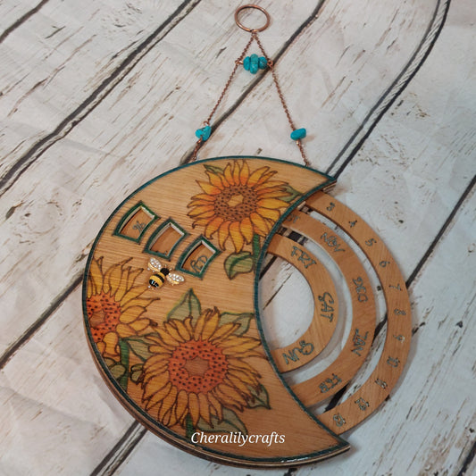 Sunflower Perpetual Calendar