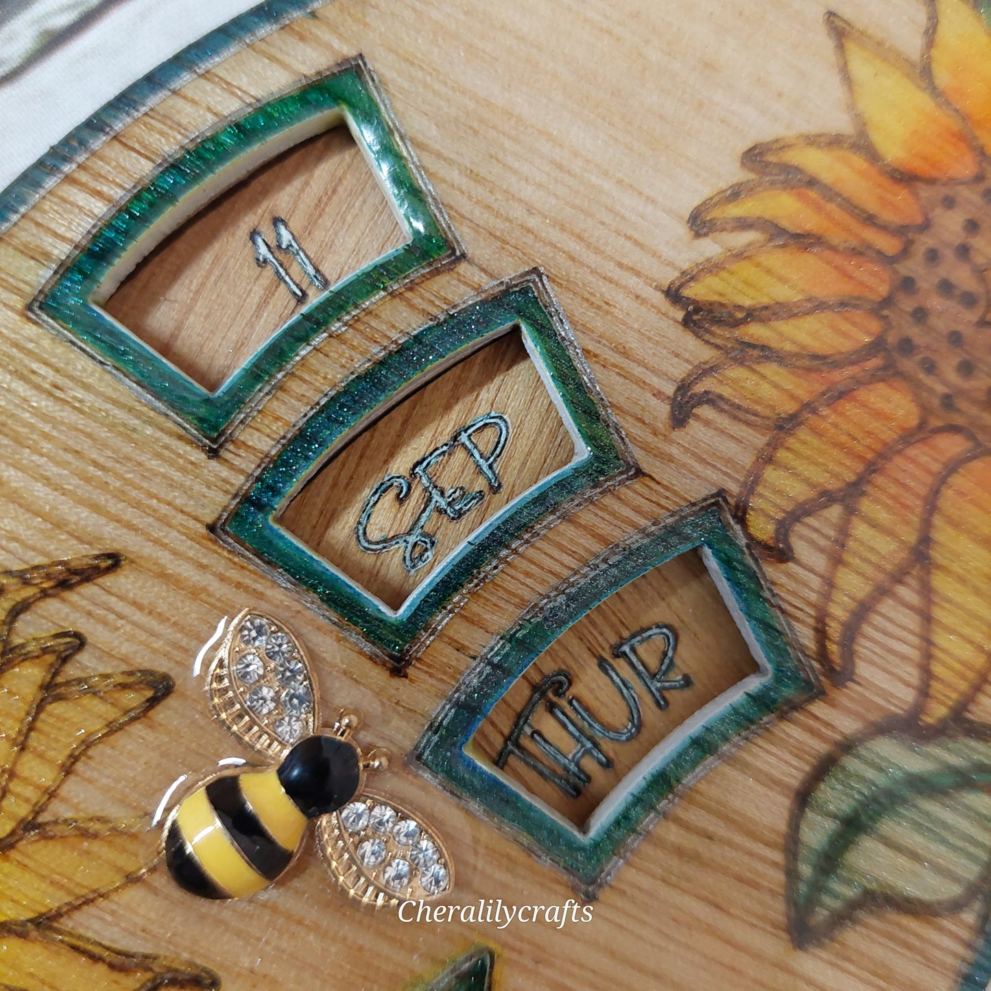 Sunflower Perpetual Calendar