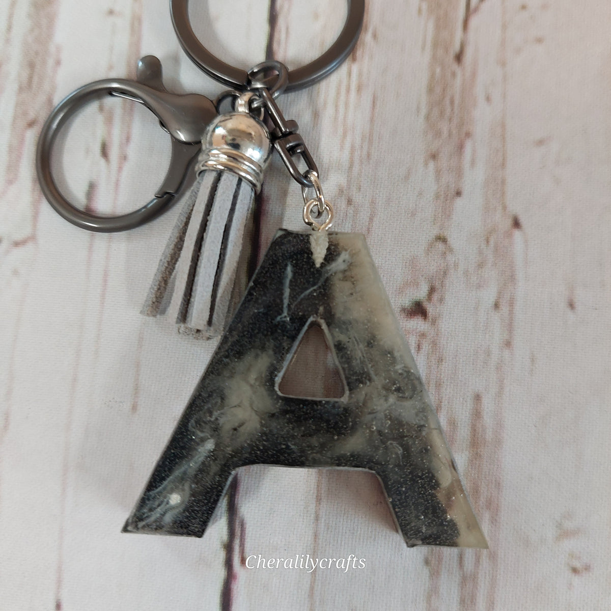 Letter 'A' Keychain