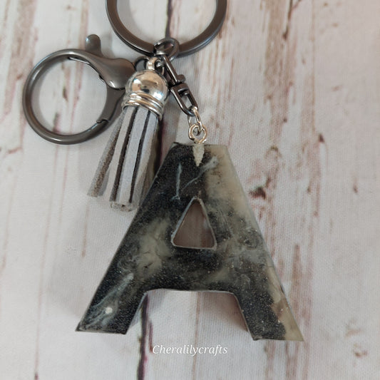 Letter 'A' Keychain