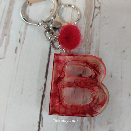 Letter 'B' Keychain