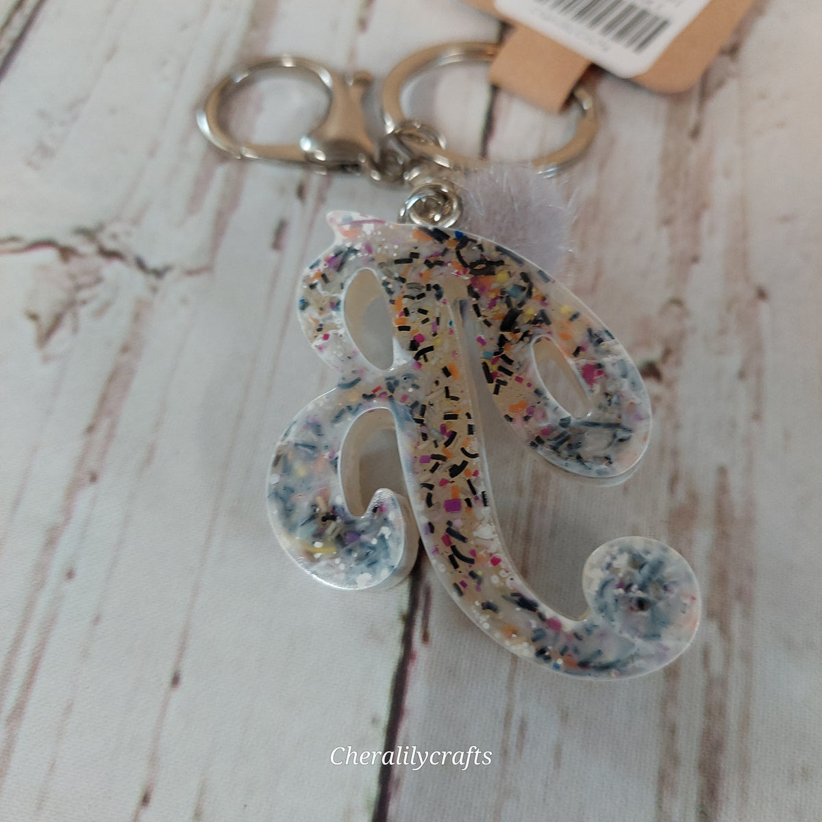 Letter 'B' Keychain
