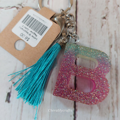 Letter 'B' Keychain