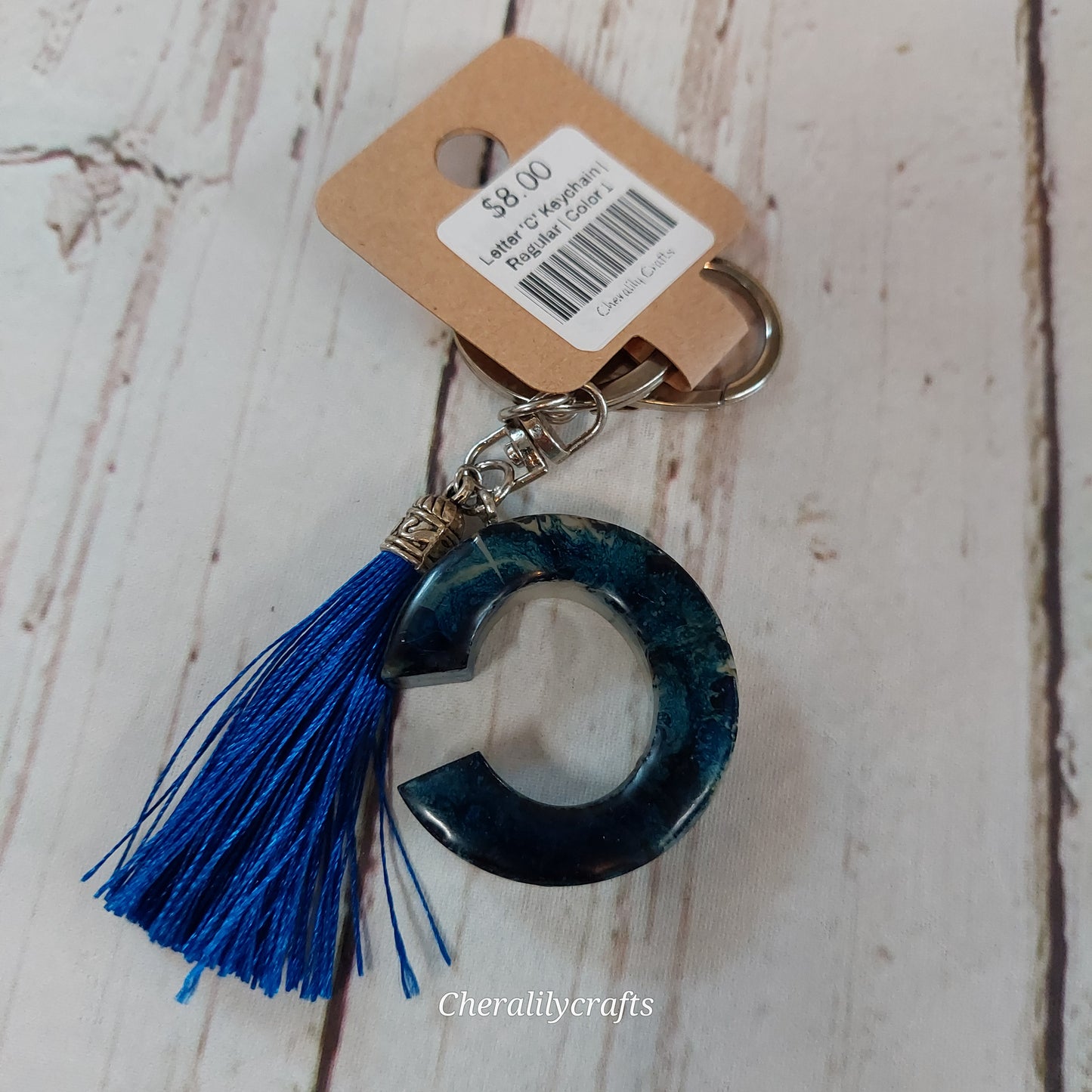 Letter 'C' Keychain