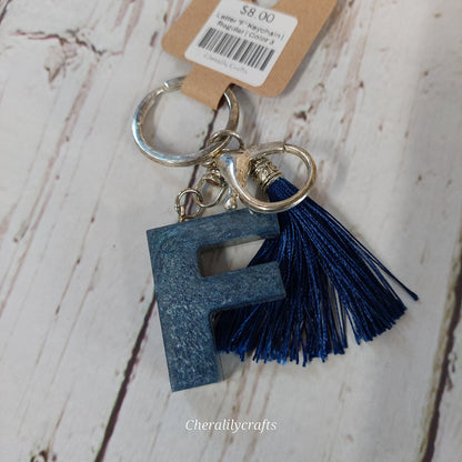 Letter 'F' Keychain
