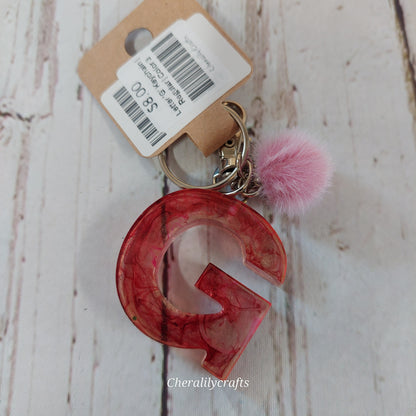 Letter 'G' Keychain