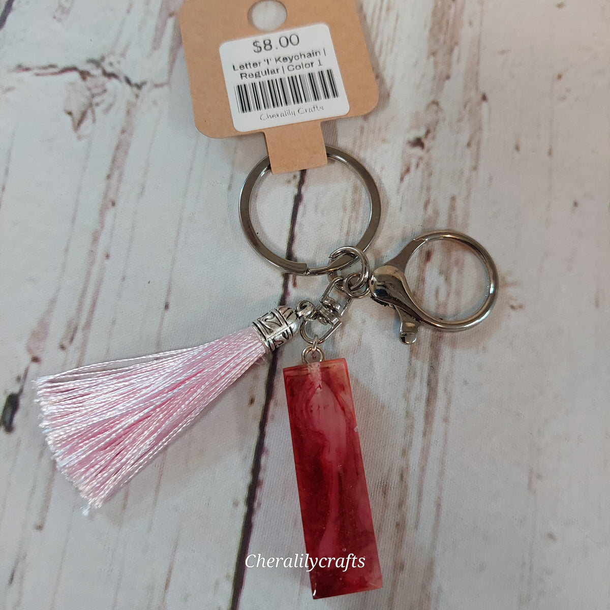 Letter 'I' Keychain