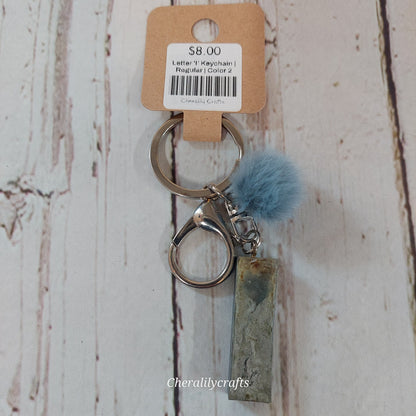 Letter 'I' Keychain