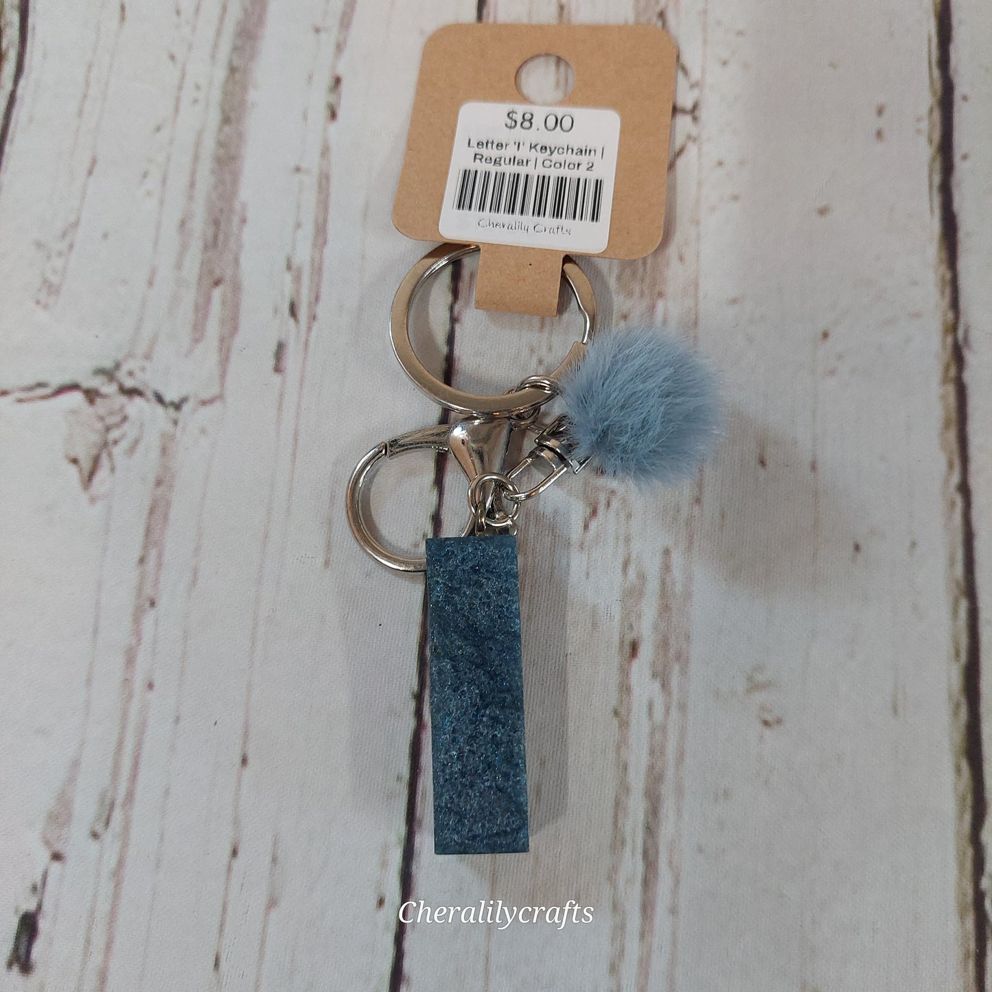 Letter 'I' Keychain