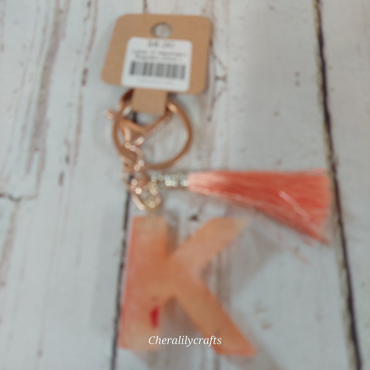 Letter 'K' Keychain