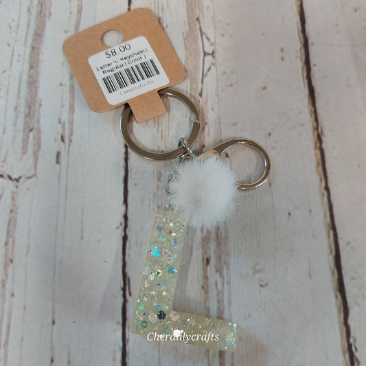 Letter 'L' Keychain