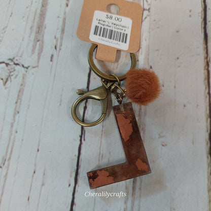 Letter 'L' Keychain