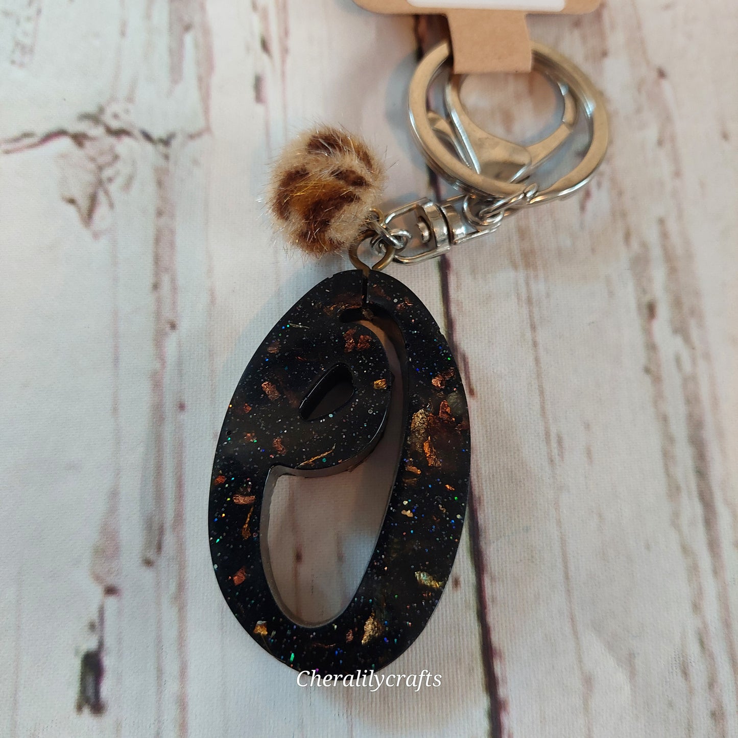 Letter 'O' Keychain